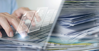 Hybrid paper and digital cybersecurity documentation management during government agency privatization transition